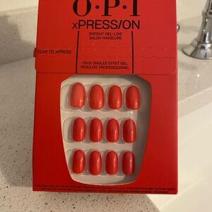 OPI xPRESS/ON Instant Gel-Like Nails - Cajun Shrimp